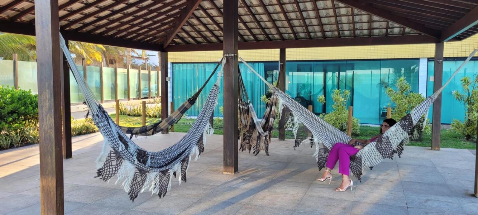 Flat Pe Na Areia - Residencial Tabatinga Leilighet Conde  Eksteriør bilde